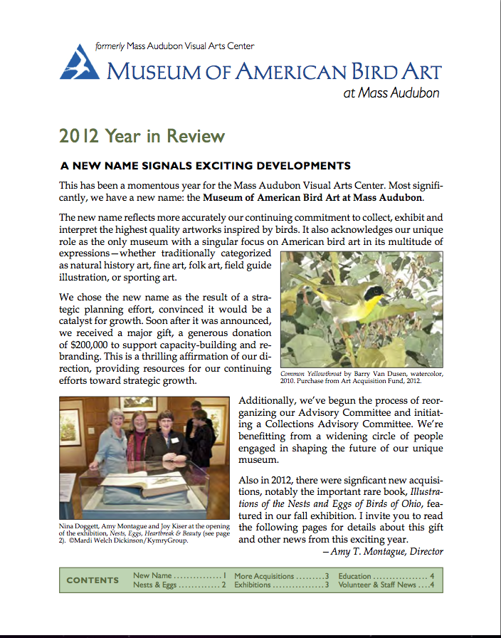 Museum Of American Bird Art at Mass Audubon FP