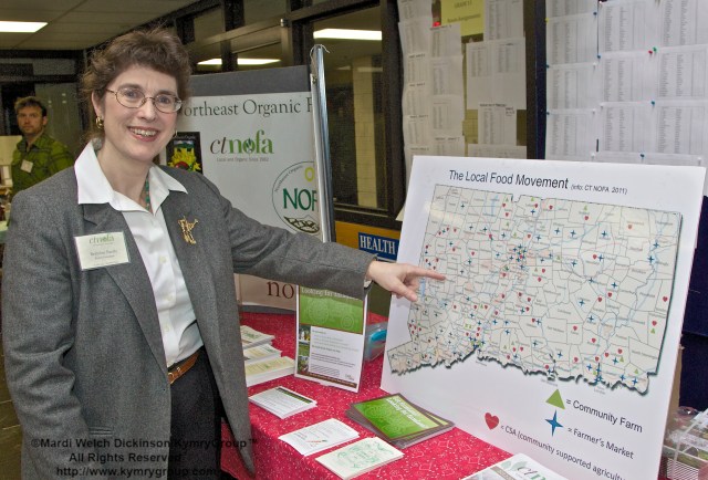 Bettylou Sandy, CTNOFA President. CTNOFA Winter Conference 2013, Wilton High School, Wilton, CT. ©Mardi Welch Dickinson/KymryGroup™All Rights Reserved.