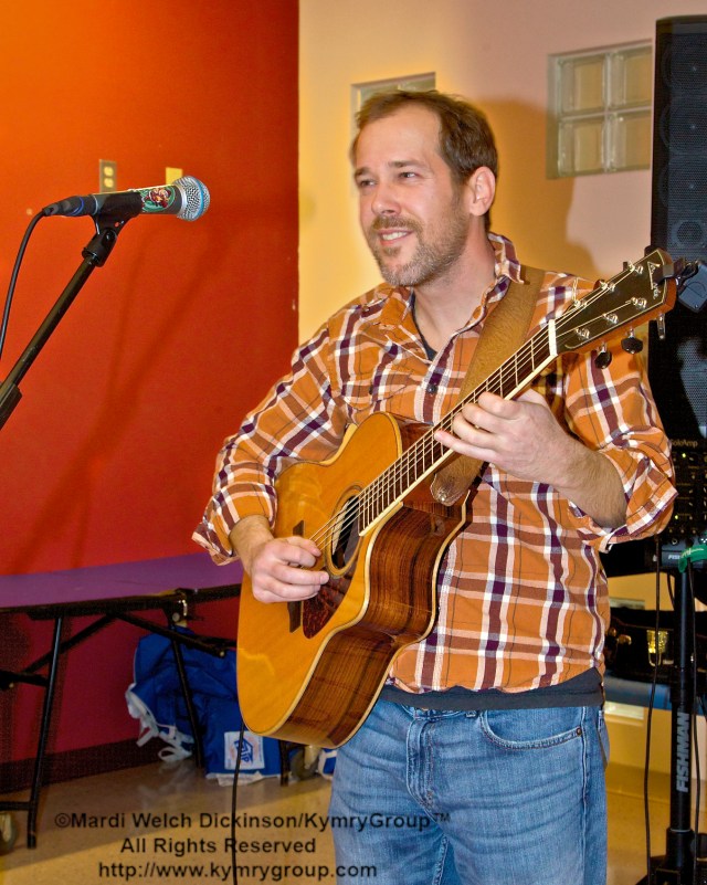 Ken Coulson, Guitar Player, Gatsby's Green Light. CTNOFA Winter Confdrence 2013, Wilton High School, Wilton, CT. ©Mardi Welch Dickinson/ KymryGroup™ All Rights Reserved.