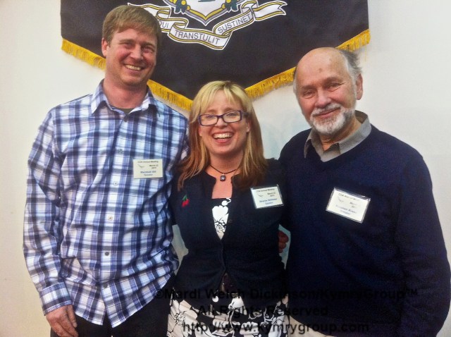 Marshall J. Iliff, eBird AKN Project Leader; Sharon Stiteler "Birdchick" ; Dr. Stephen Kress. VP, Bird Conservation., Director, Seabird Restoration Program. COA 29th Annual Meeting, Middlesex Community College. ©Mardi Welch Dickinson/KymryGroup™. All Rights Reserved.