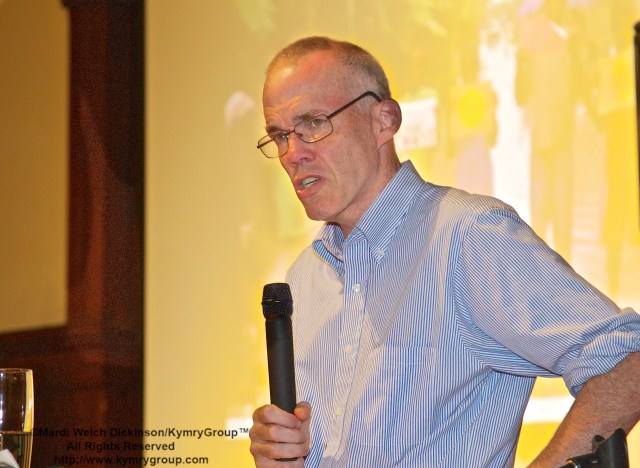 Bill McKibben kicks-off the first Aspetuck Land Trust, The Haskins Environmental Lecture Series; on Friday August 9, 2013 at the Pequot Library, Southport Connecticut. ©Mardi Welch Dickinson/ KymryGroup™ All Rights Reserved.