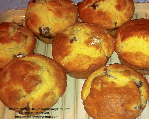 Townsend's blueberry muffins. ©Mardi Welch Dickinson/ KymryGroup. All Rights Reserved.